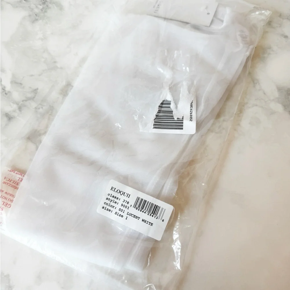 Eloquii Lucent White Gloves